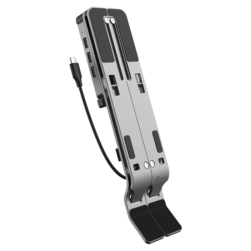 J5Create JTS223 Laptop Stand with 4-Port USB Hub