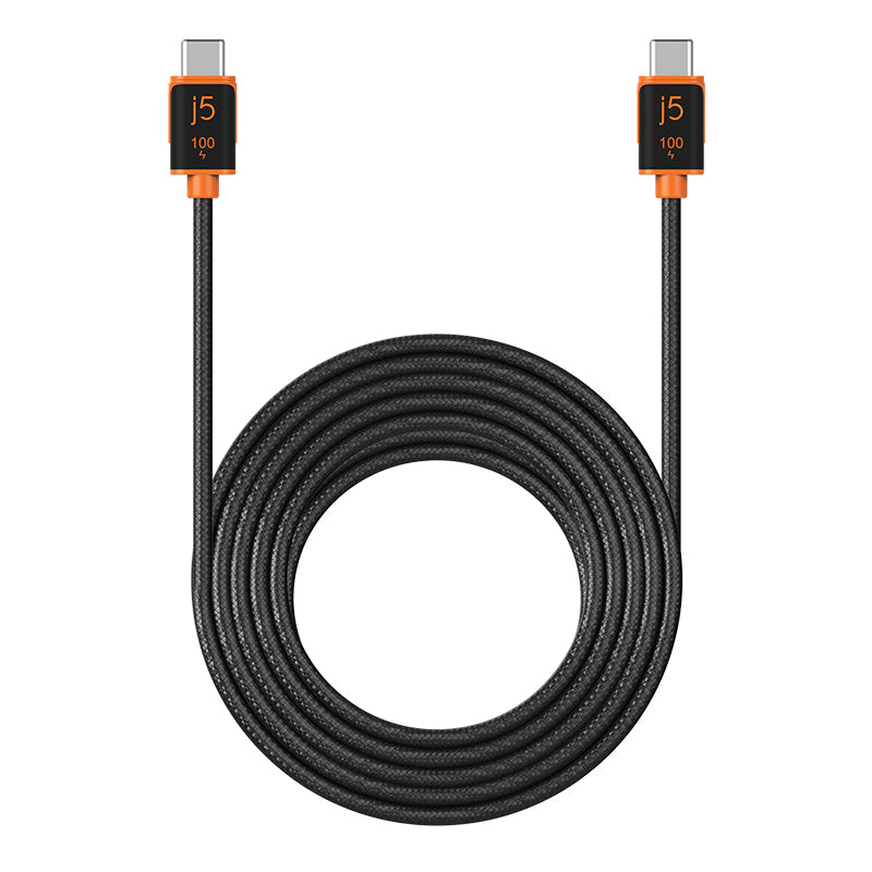 J5Create JUCX25L30 USB-C 100W Sync & Charge Cable 3.0M