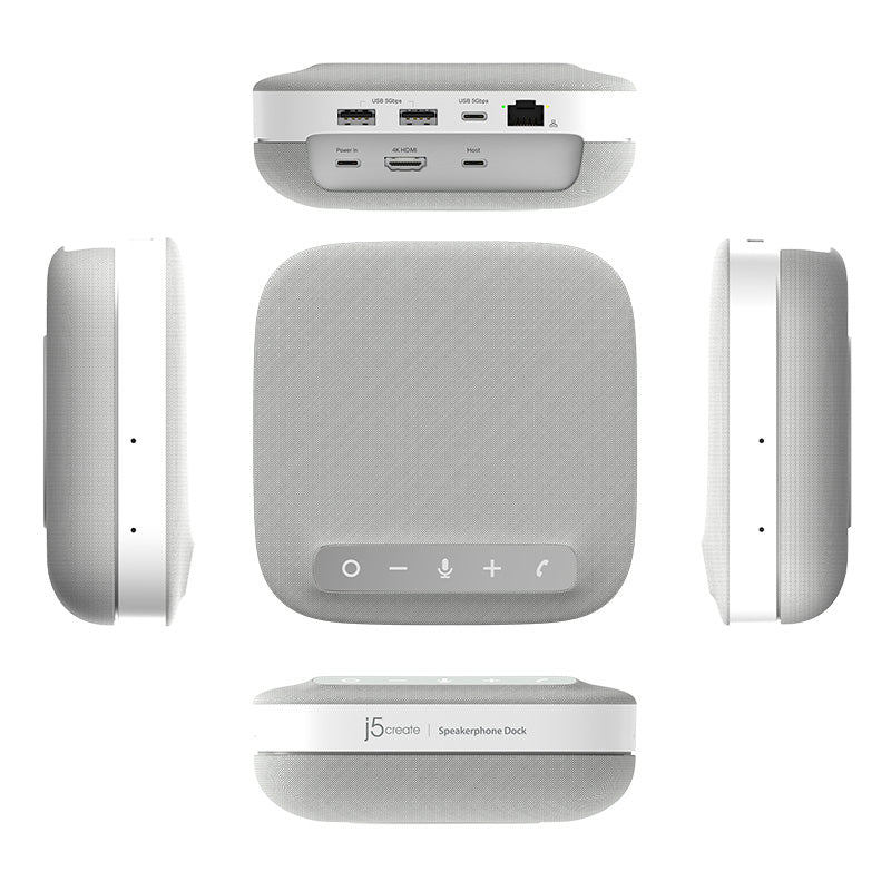 J5Create JCDS335 USB-C 4K Speakerphone Dock