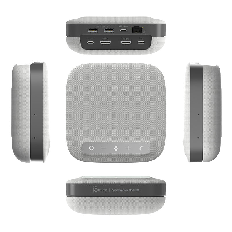 J5Create JCDS337 USB-C Dual 4K Docking with Speaker