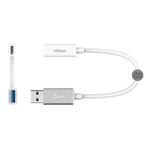 J5Create JUCX35 10GBPS USB Type A to USB-C Cable
