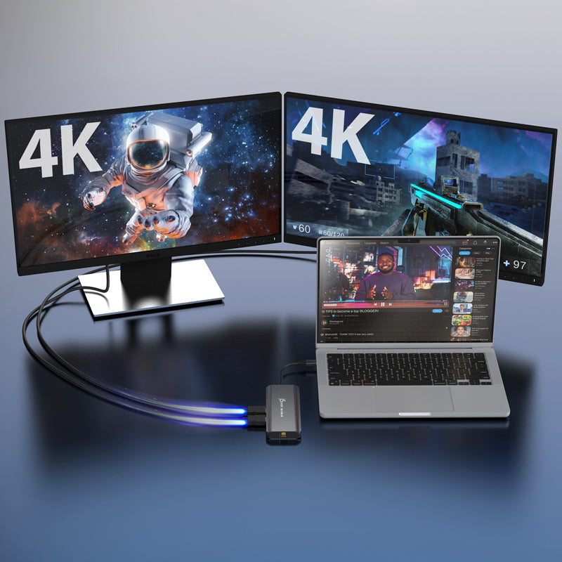 J5Create JCD398 USB-C Dual 4K HDMI Mini Dock