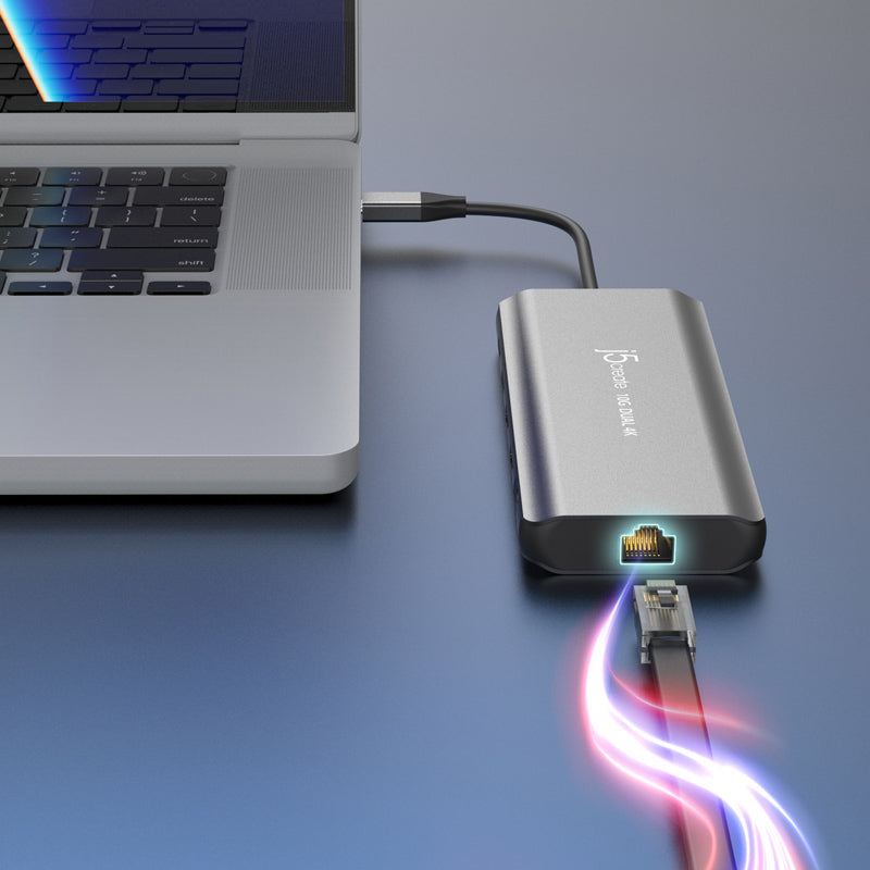 J5Create JCD398 USB-C Dual 4K HDMI Mini Dock