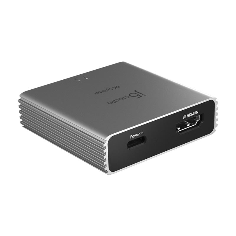 J5Create JDSH812 8K HDMI 2.1 2-Way Splitter