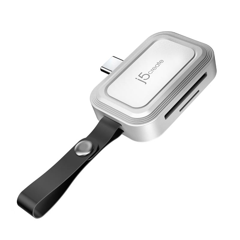 J5Create JCHSD33W USB-C to SD/microSD Mini Adapter for Smartphones