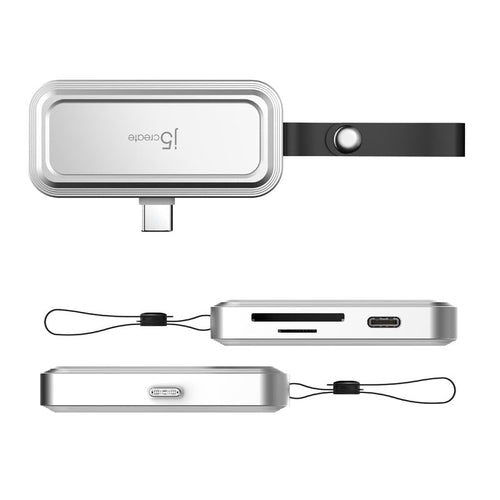 j5Create JCHSD34W USB-C to SD/microSD Adapter for Smartphones