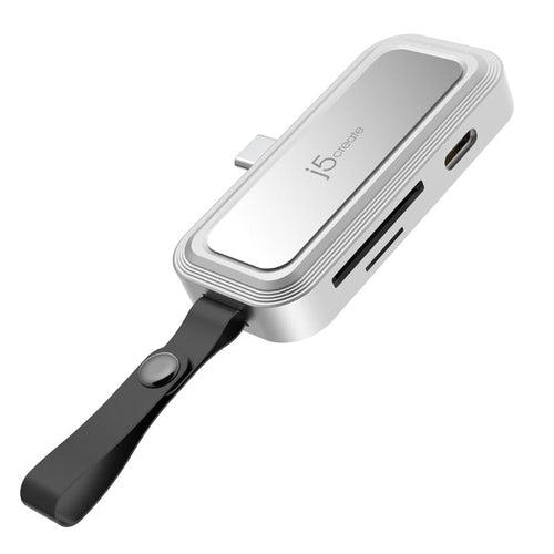j5Create JCHSD34W USB-C to SD/microSD Adapter for Smartphones