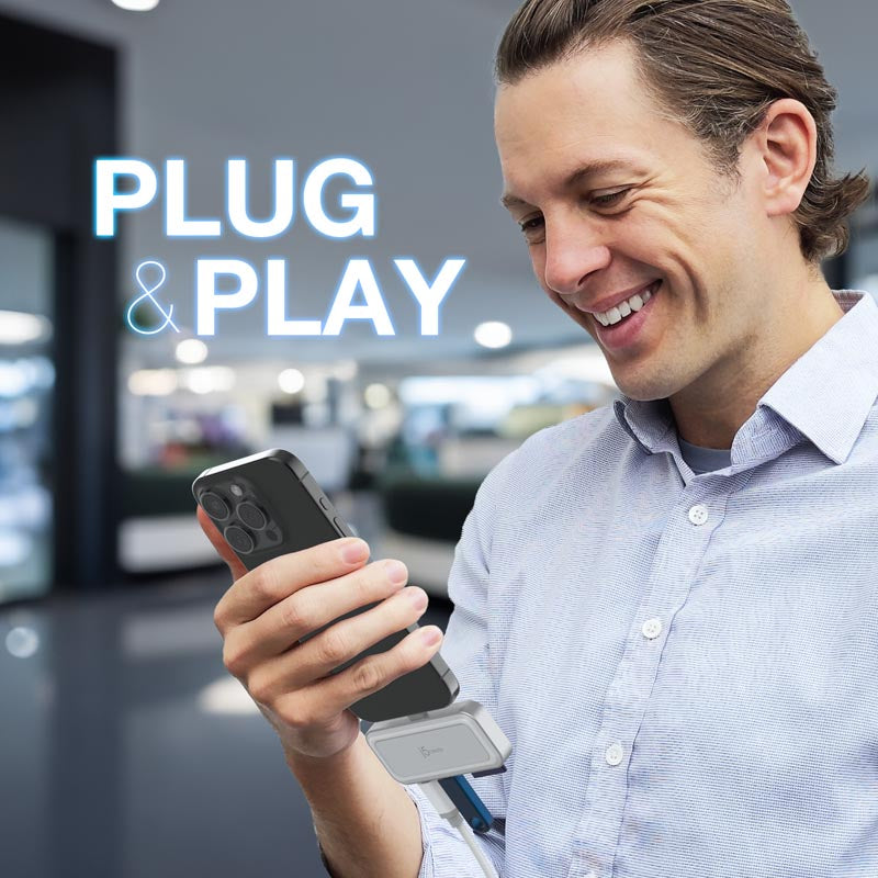 J5Create JCH167 USB-C to Dual USB-C & SD Card for Smartphone