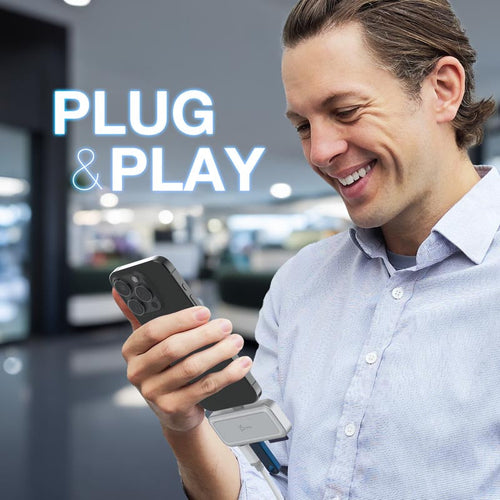J5Create JCH167 USB-C to Dual USB-C & SD Card for Smartphone