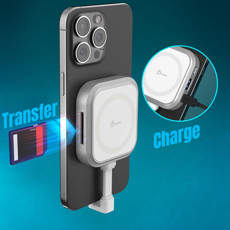 J5Create JCH168W USB-C Multi-function Hub for iPhone