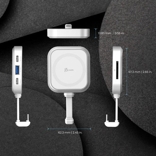 J5Create JCH168W USB-C Multi-function Hub for iPhone
