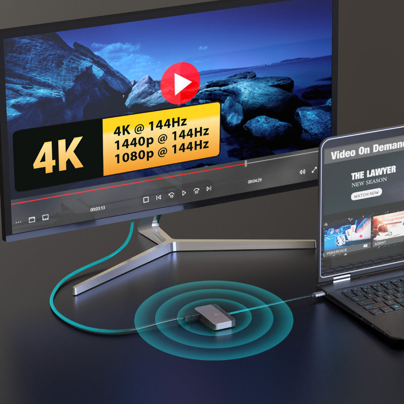 J5Create JCA399G-PD USB-C to HDMI/USB-C/USB-A Adapter