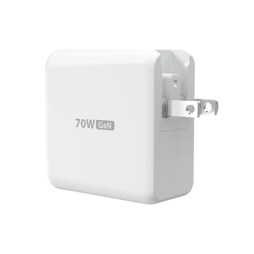 J5Create JUP4370F 70W GaN USB-C 4-Port Charger (White)