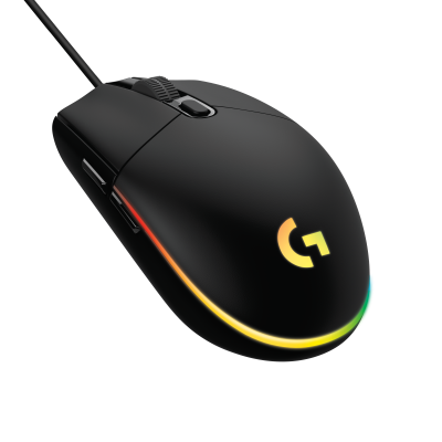 Logitech G203 Gen2 Lightsync Gaming Mouse (Black)