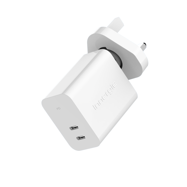 Innergie C6 Duo 63W USB-C Power Adapter (UK)