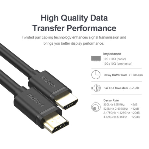 Unitek Y-C138M HDMI Cable 2.0 4K 2M