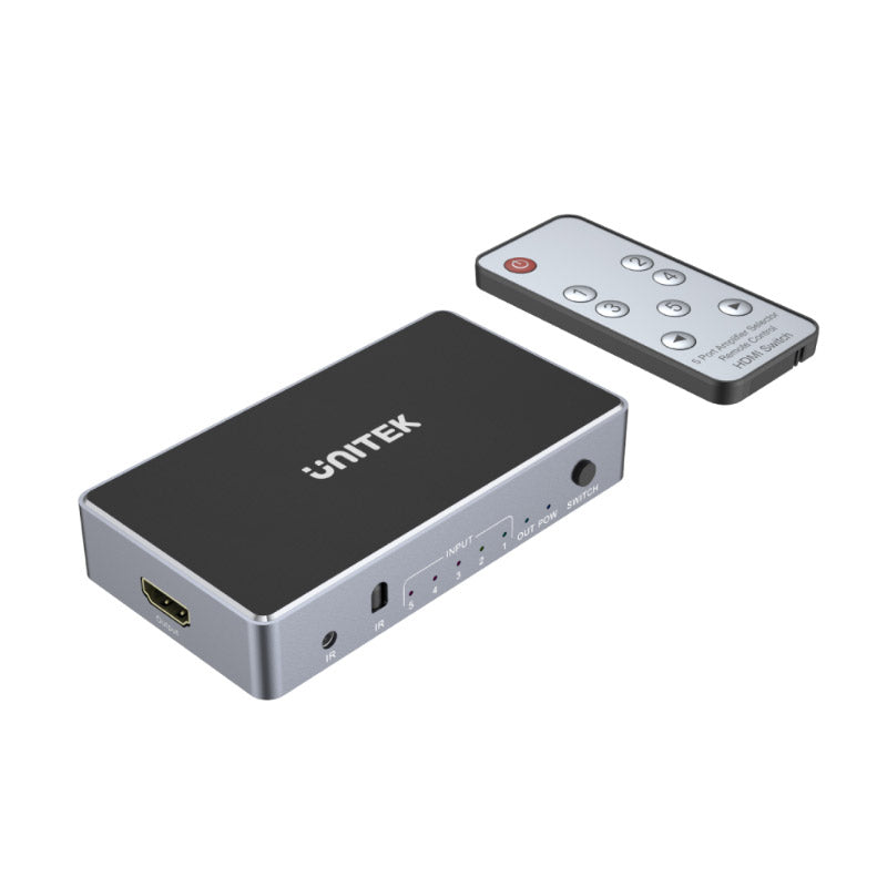 Unitek V1110A 4K HDMI Switch 5-in-1 Out