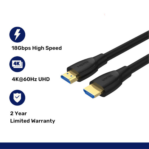Unitek C11043BK HDMI Cable 2.0 4K 10M