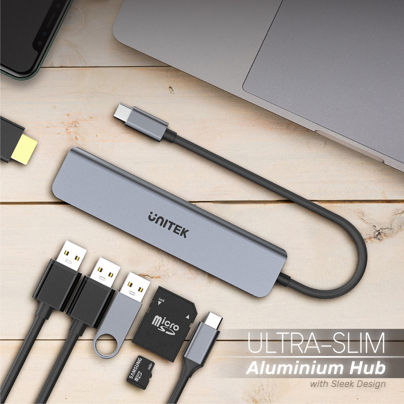 Unitek H1118A uHUB S7+ 7-in-1 USB-C Hub