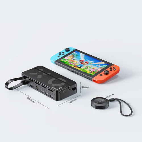 Unitek G1002F 11-in-1 Gaming Docking Station with Remote
