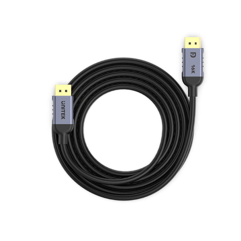 Unitek C1626GY-1M DisplayPort 2.1 Cable 16K 60Hz for Gaming (1M)