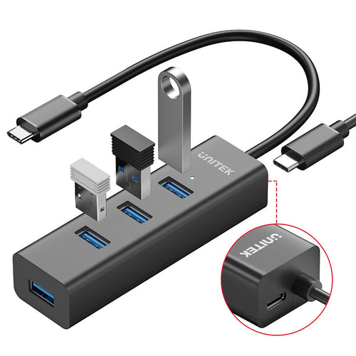 Unitek Y-3089Z 4 Ports USB-C 5Gbps Hub