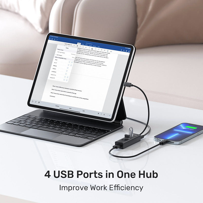 Unitek Y-3089Z 4 Ports USB-C 5Gbps Hub