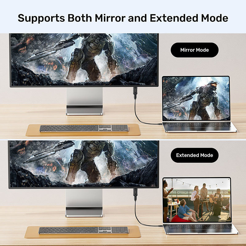 Unitek V1187ABK USB-C F to HDMI M Adapter