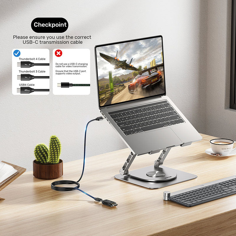 Unitek V1187ABK USB-C F to HDMI M Adapter