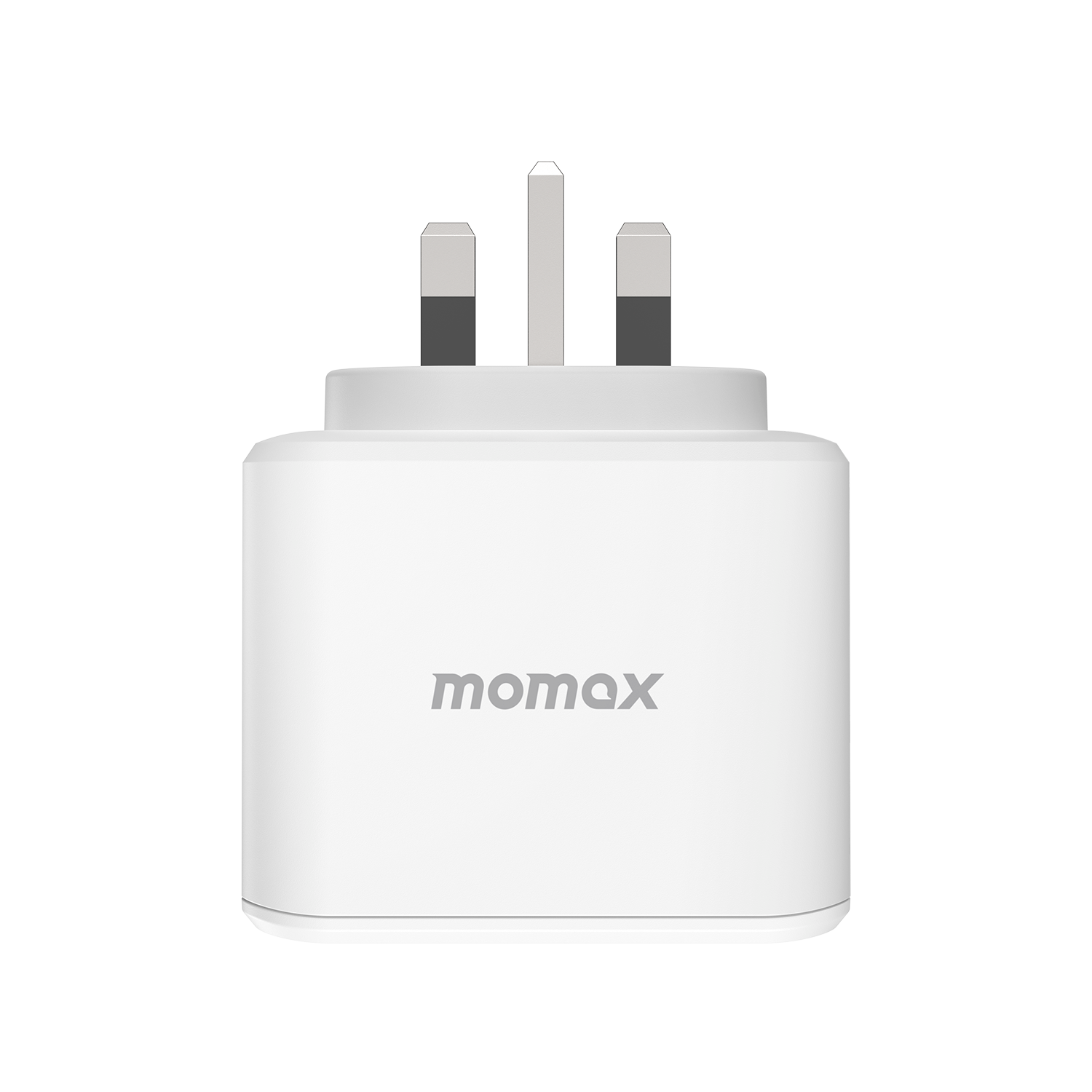 Momax US8UKW ONEPLUG 3-Outlet Cube Extension with USB (White)