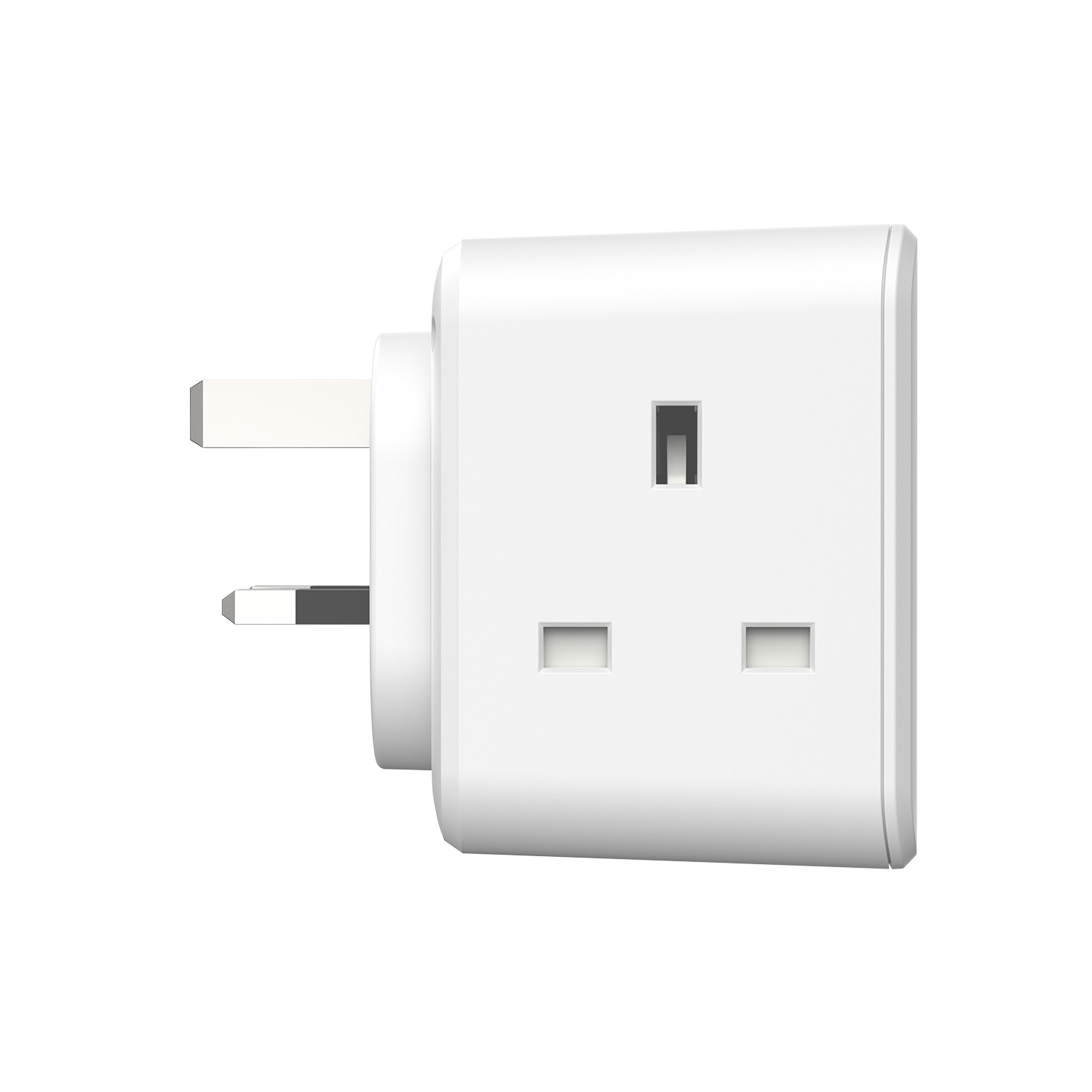 Momax US8UKW ONEPLUG 3-Outlet Cube Extension with USB (White)