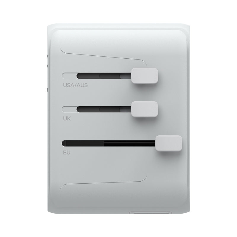 Momax UA9W 1-World 35W 5 Ports + AC Travel Adaptor - White