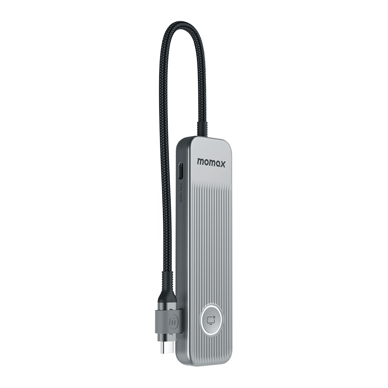 Momax DH17E ONELINK 7-in-1 Multi-Function USB-C Hub (Grey)