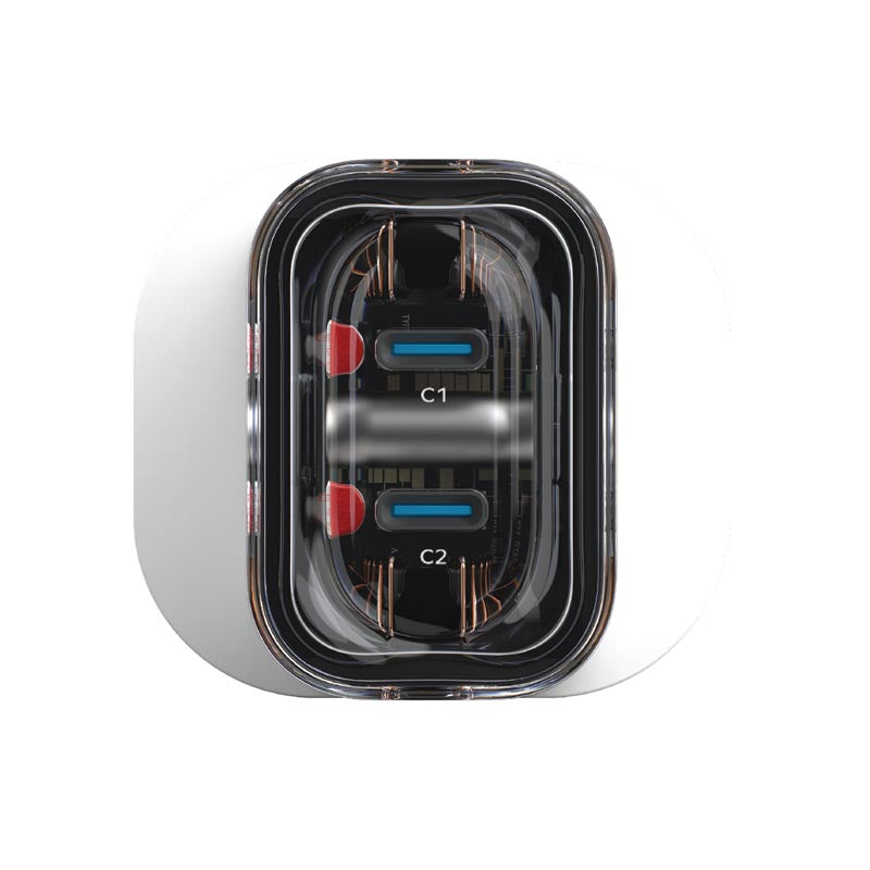 Momax AX UM51UKW 35W 2 Port Charger 1-Charge Flow