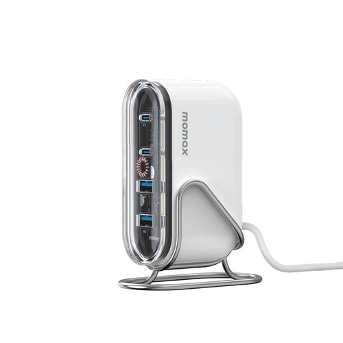 Momax UM53UKW 80W 4 Port Charger 1-Charge Flow (White)