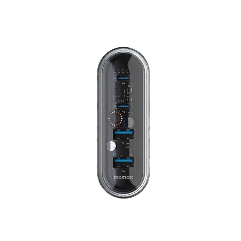 Momax UM53UKW 80W 4 Port Charger 1-Charge Flow (White)
