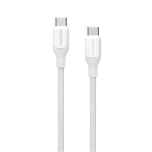 Momax DC26W 1-Link  Flow 100W USB-C to USB-C Braided Cable (3M) White