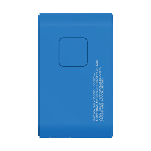 Momax UA18B 1-World 70W GaN 3-Port + AC Travel Adapter With Built-in USB-C Cable (Blue)
