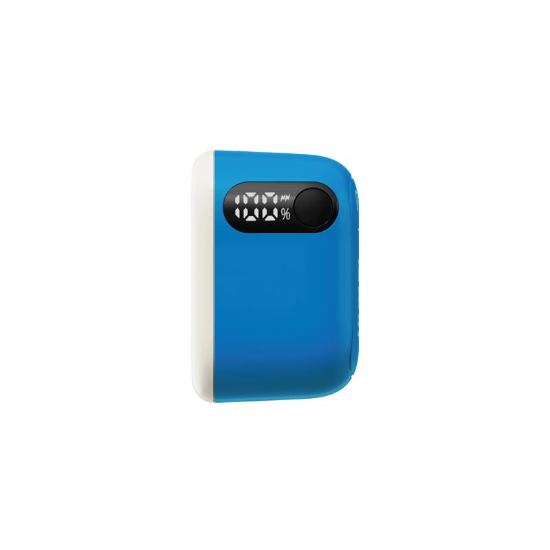Momax IP130B 5000mAh PD20W 3-In-1 Built-in USB-C Powerbank (Blue)
