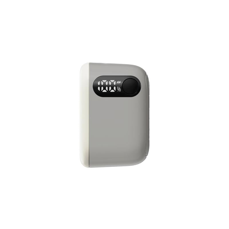 Momax IP130W 5000mAh PD20W 3-In-1 Built-in USB-C Powerbank (White)