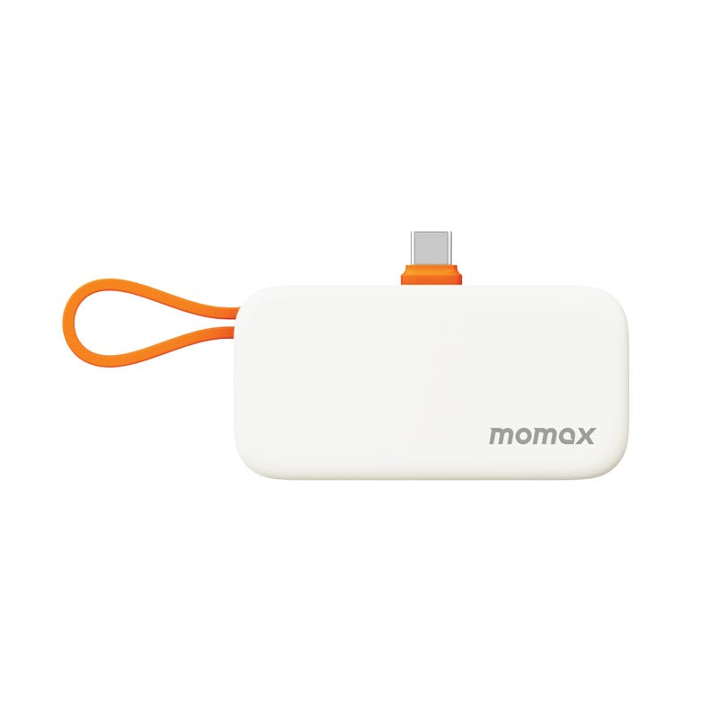 Momax IP130DM 5000mAh PD20W 3-In-1 Built-in USB-C Powerbank (Orange)