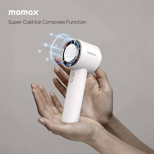 Momax IF15W Ultra Freeze Portable Icy Cooling Fan (White)
