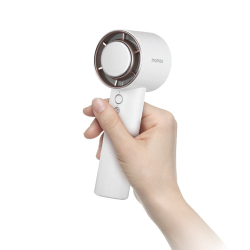 Momax IF15W Ultra Freeze Portable Icy Cooling Fan (White)