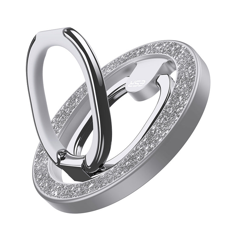 ESR HaloLock Ring Stand (Rhinestone Silver)