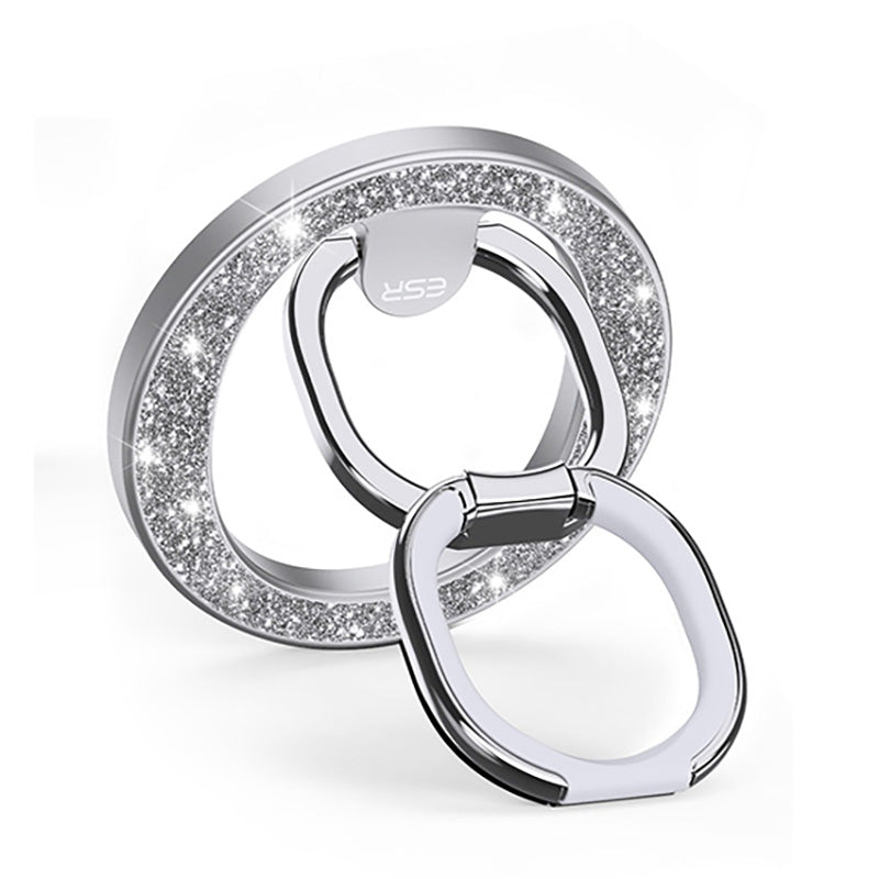 ESR HaloLock Ring Stand (Rhinestone Silver)