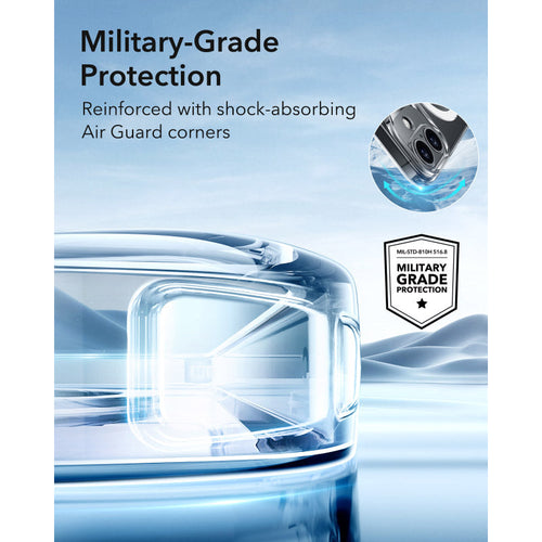 ESR iPhone 16 Plus Zero Clear Case (HaloLock) - Clear