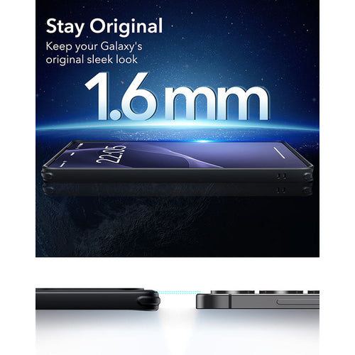 ESR Samsung Galaxy S25 Ultra Classic Hybrid MagSafe Case with HaloLock - Frosted Black