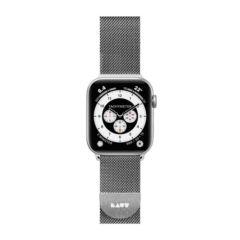 Laut Apple Watch Band Steel Loop for 42/44/45/49mm (Silver)
