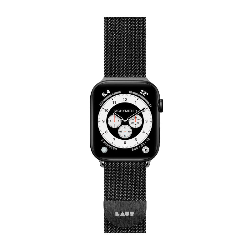 Laut Apple Watch Band Steel Loop for 38/40/41mm (Black)