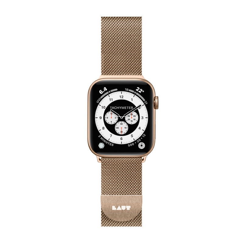Laut Apple Watch Band Steel Loop for 42/44/45/49mm (Gold)